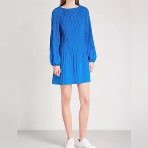 Maje A line blue dress - size 2